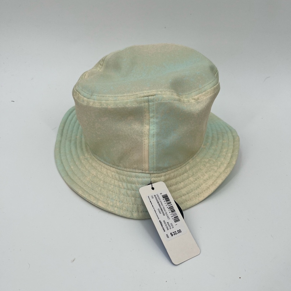 NWT Adidas Unisex Spray Print Bucket Hat Pastel Streetwear Y2K festival rave - Picture 2 of 15